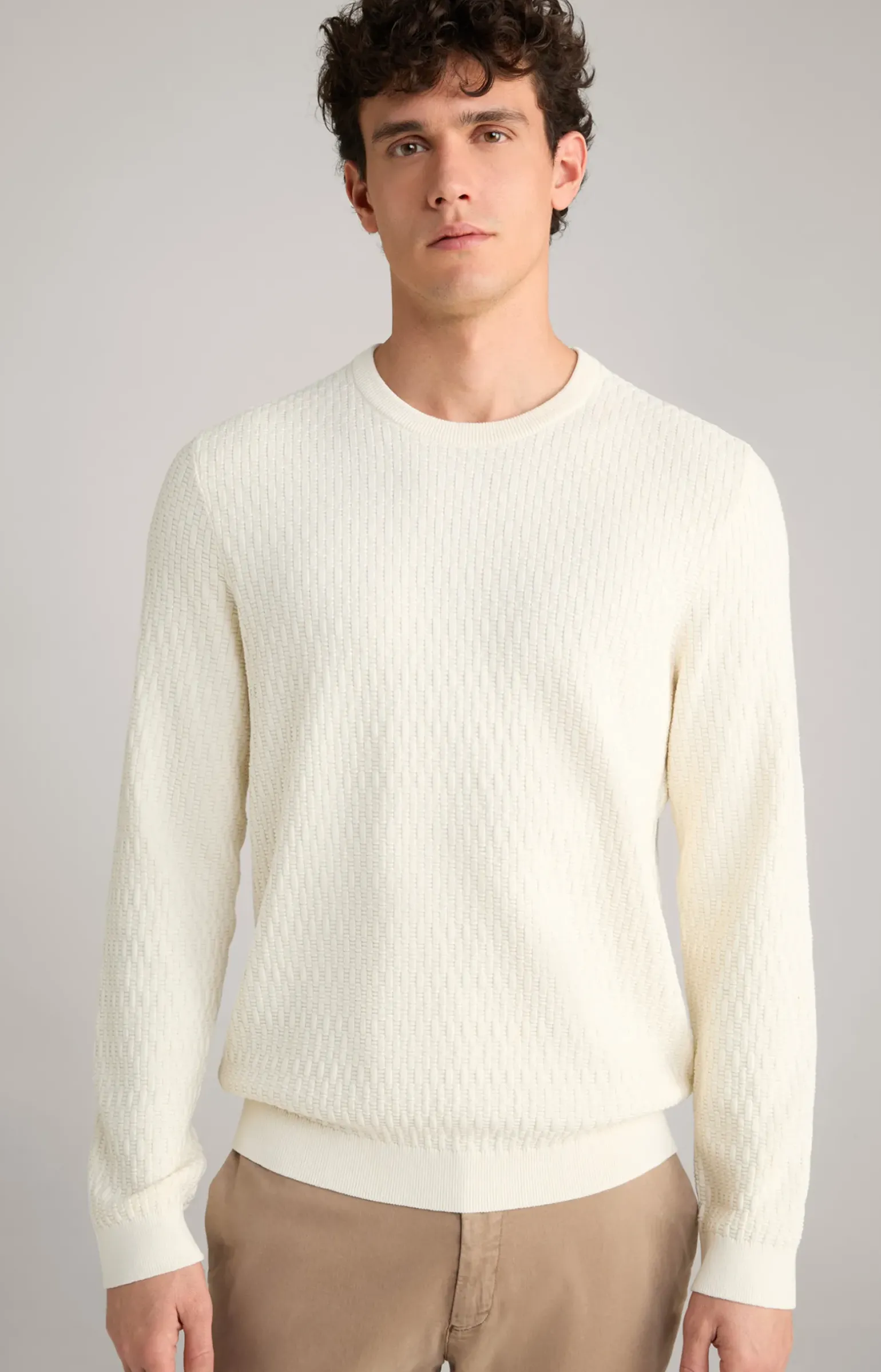 Pullover Fabion in Offwhite