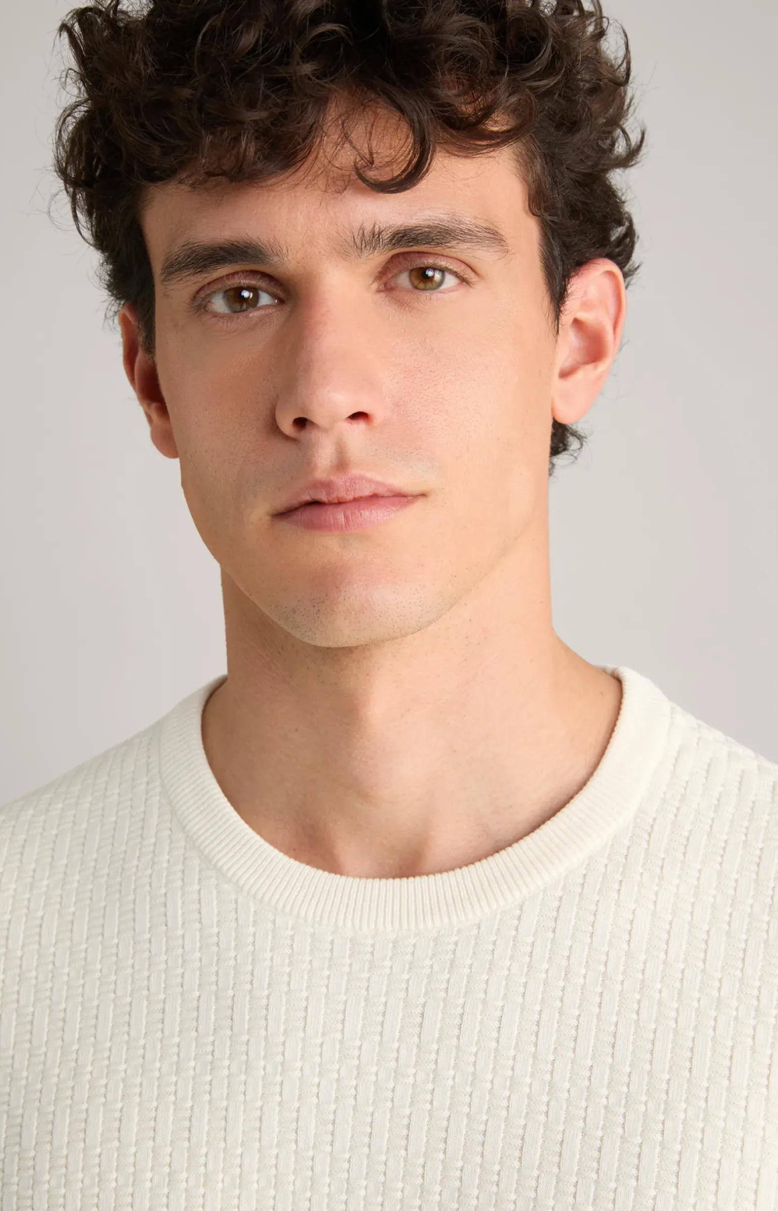 Pullover Fabion in Offwhite