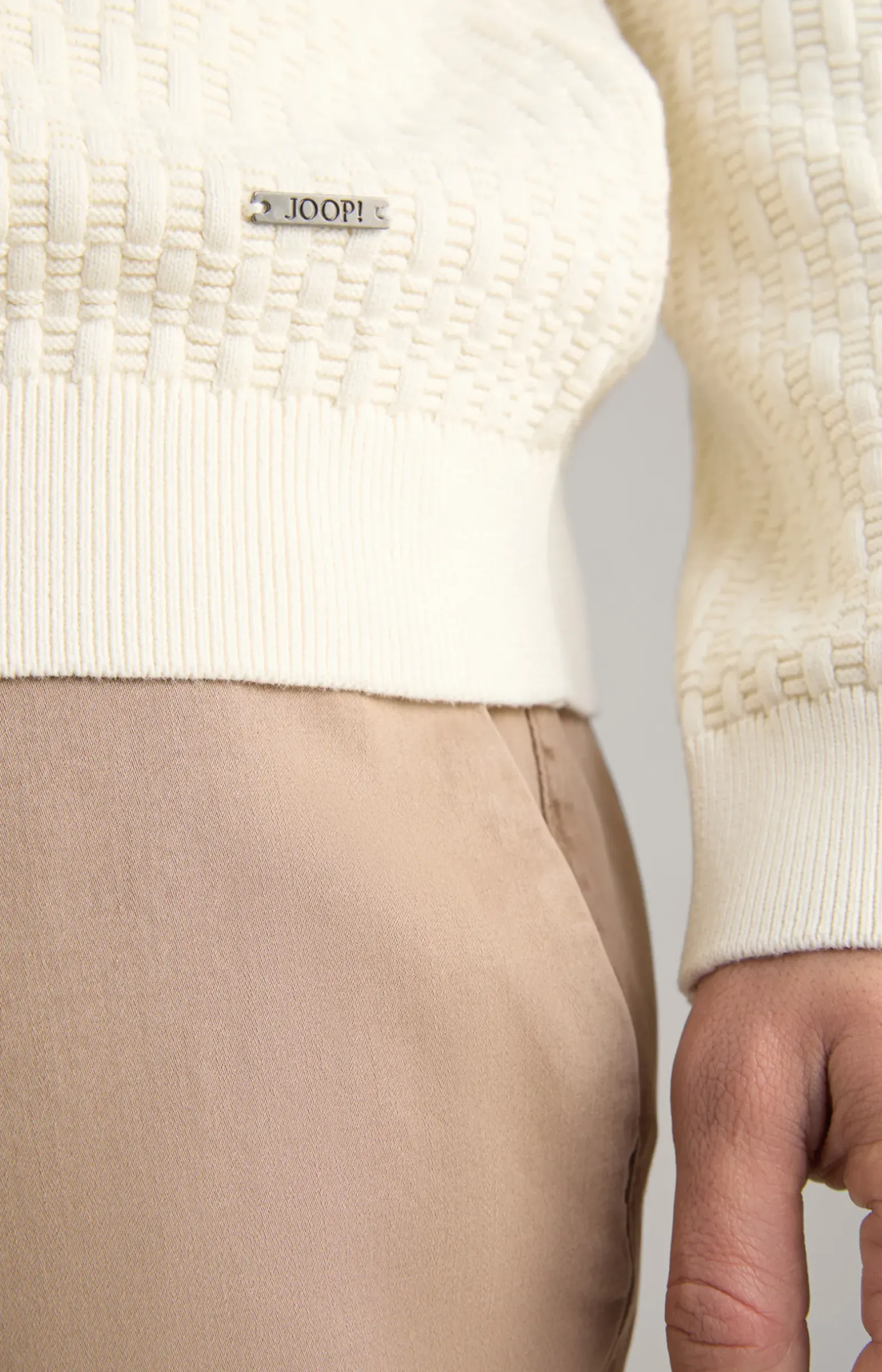 Pullover Fabion in Offwhite