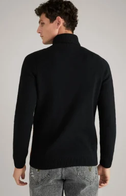 Pullover Kilio in Schwarz/Rot