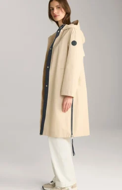 Regenmantel in Beige