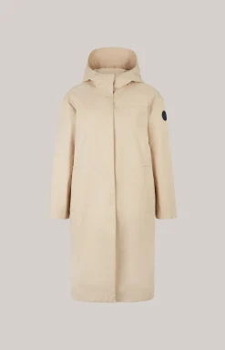 Regenmantel in Beige