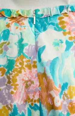 Rock in Mint/Türkis/Gelb