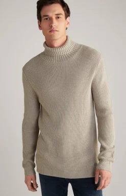 Rollkragenpullover Orlin in Braun