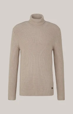 Rollkragenpullover Orlin in Braun