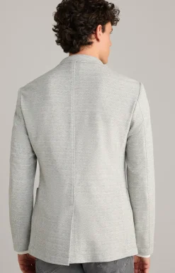 Sakko Haydin in Grau strukturiert