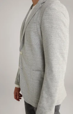 Sakko Haydin in Grau strukturiert