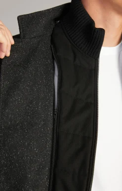 Sakko Hectar in Schwarz meliert