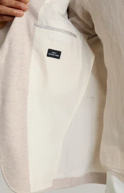 Sakko Hoverest in Beige meliert