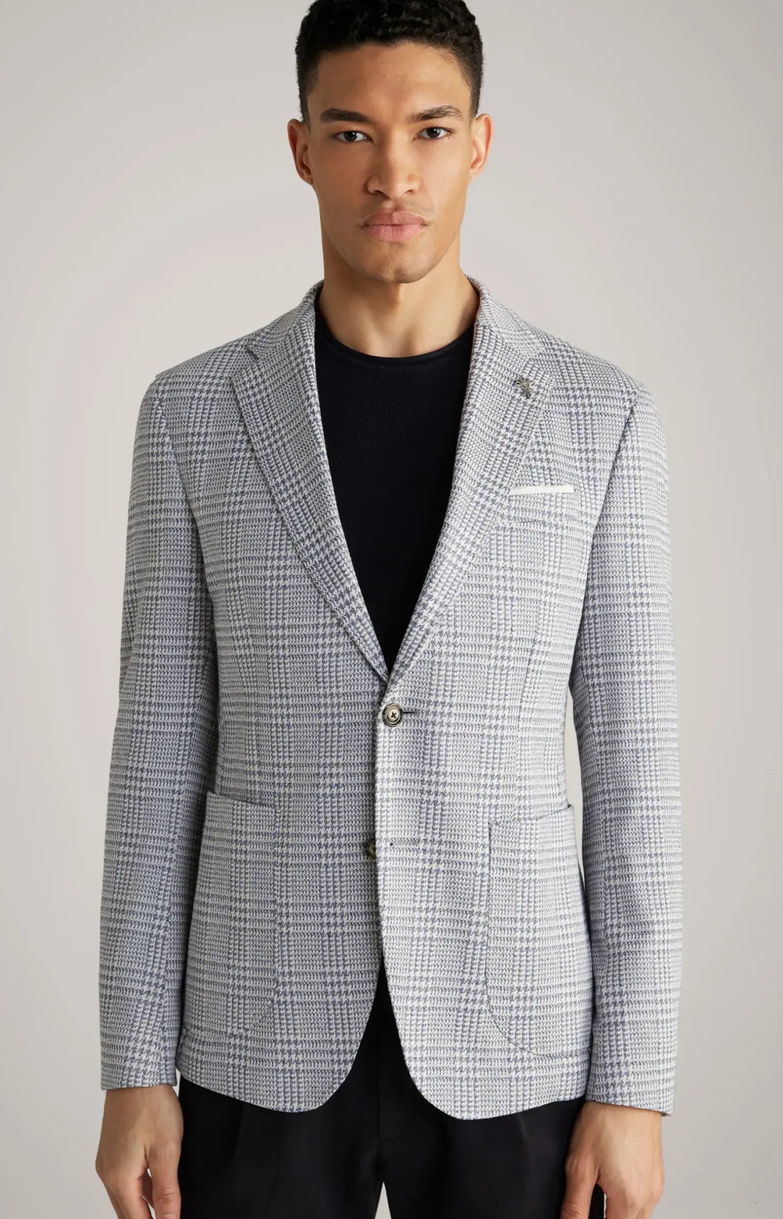 Sakko Hoverest in Blau kariert