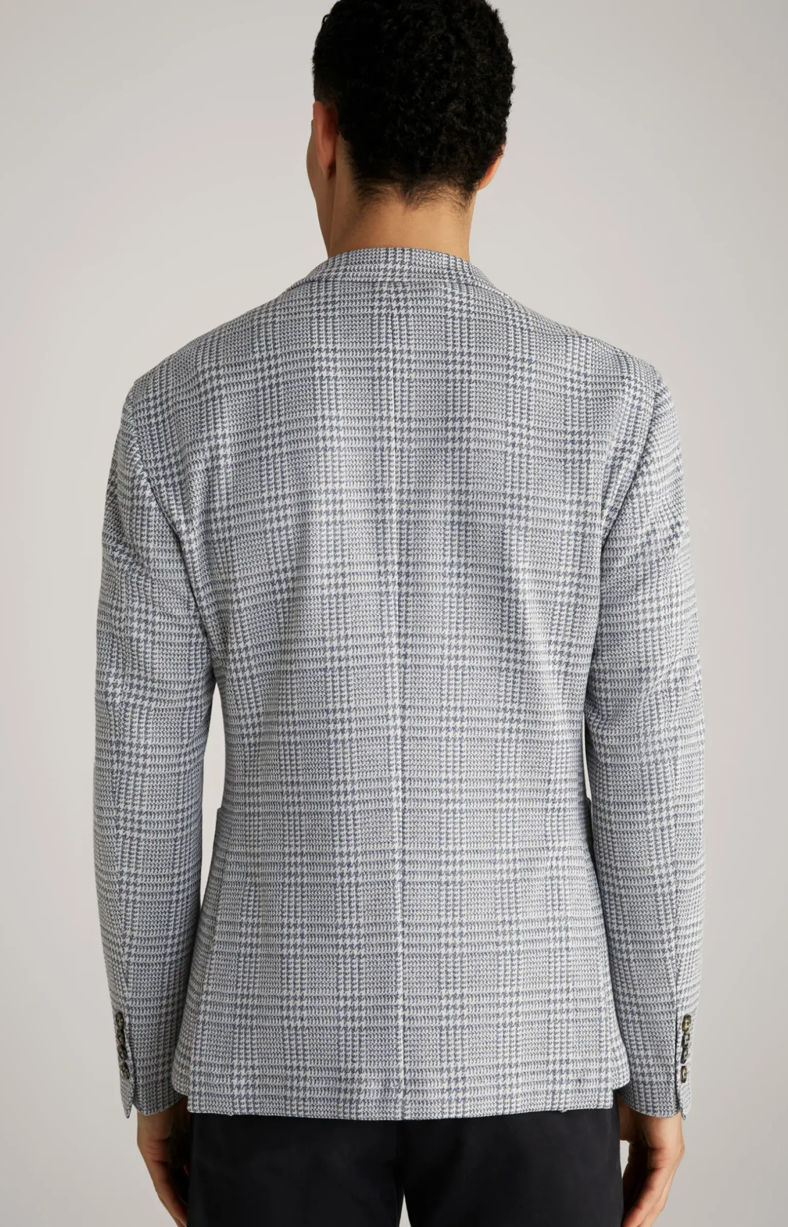 Sakko Hoverest in Blau kariert