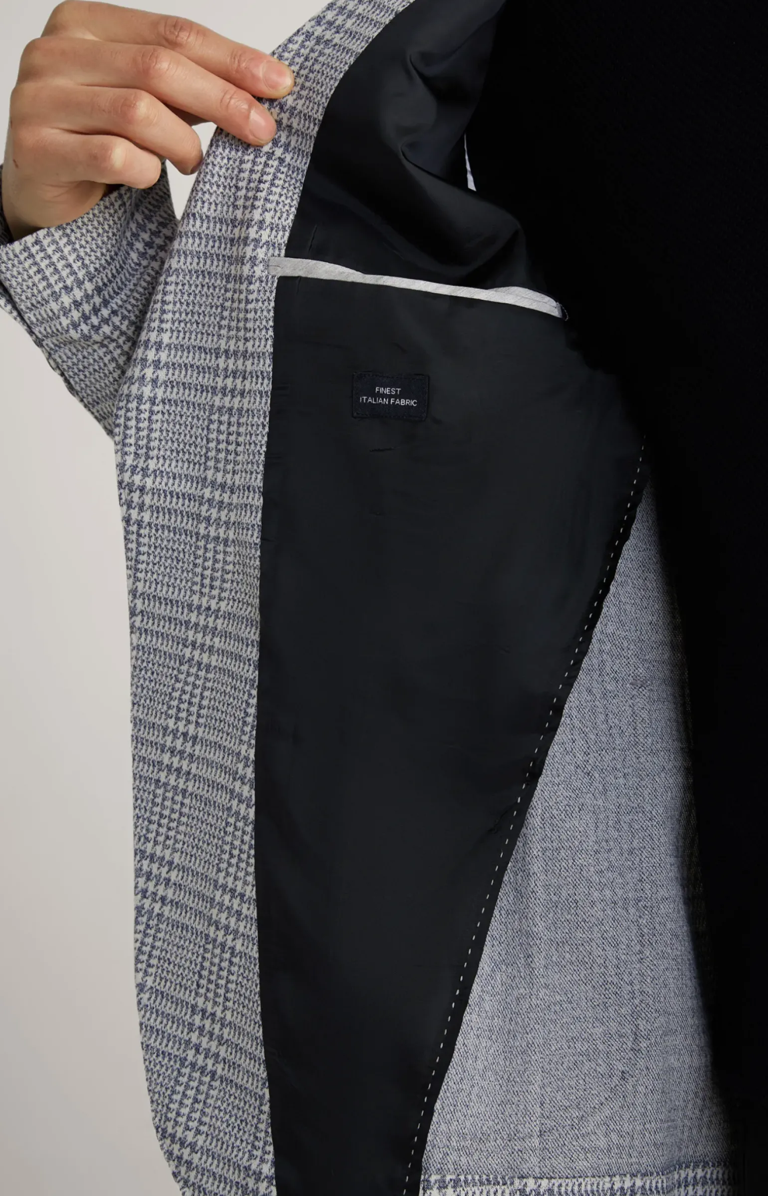 Sakko Hoverest in Blau kariert