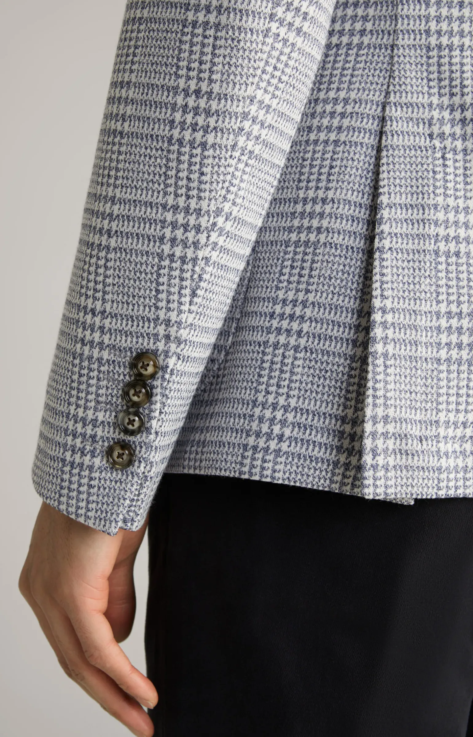 Sakko Hoverest in Blau kariert