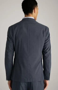 Sakko Hoverest in Dunkelblau meliert