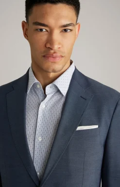 Sakko Hoverest in Dunkelblau meliert