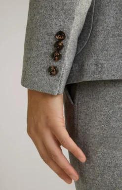 Sakko Hoverest in Grau meliert