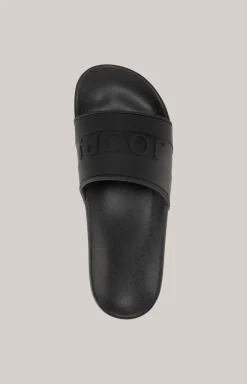 Sandale Lettera Marinos in Schwarz