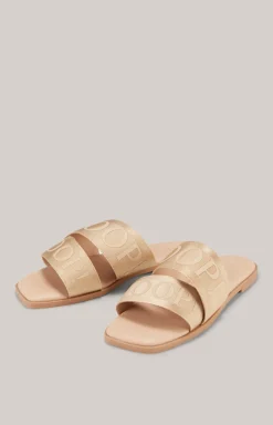 Sandale Nastro Merle in Beige