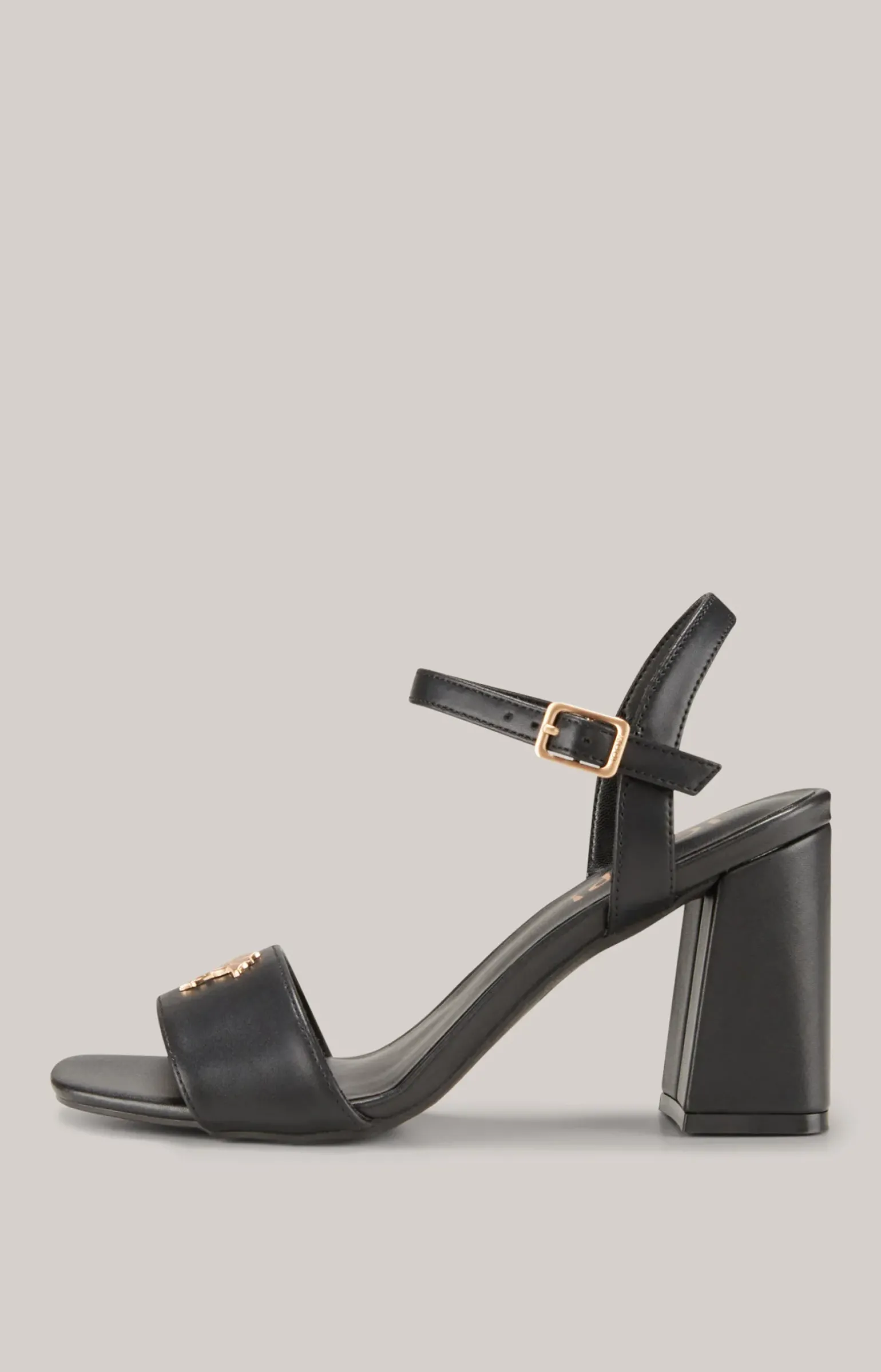 Sandale Unico Pia in Schwarz