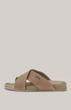 Sandale Velluto Achill in Braun