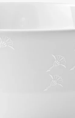 Schale Faded Cornflower 13 cm - 2er Set in Weiß