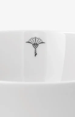 Schale Single Cornflower 13 cm - 2er Set in Weiß