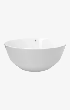 Schale Single Cornflower 23 cm in Weiß