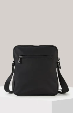 Schultertasche Barletta Milo in Schwarz