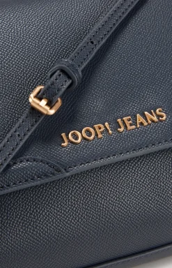 Schultertasche Cornice Lorena in Petrolblau