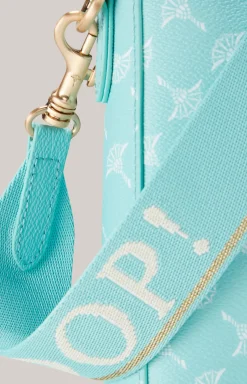 Schultertasche Cortina Diletta Jasmina in Türkis