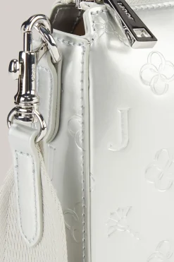Schultertasche Decoro Lucente Jasmina in Silber