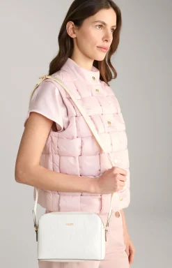 Schultertasche Decoro Lucente Cloe in Weiß