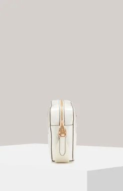 Schultertasche Decoro Lucente Cloe in Weiß