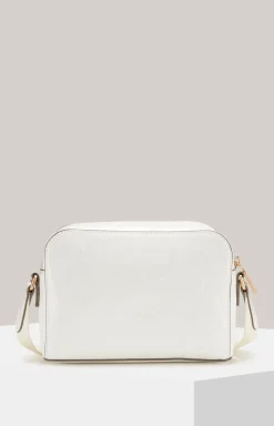 Schultertasche Decoro Lucente Cloe in Weiß
