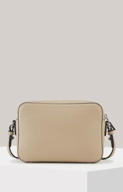 Schultertasche Lettera Cloe in Greige