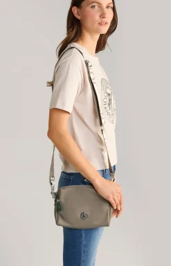 Schultertasche Lietissimo Loretta in Grau