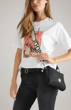 Schultertasche Lietissimo Loretta in Schwarz