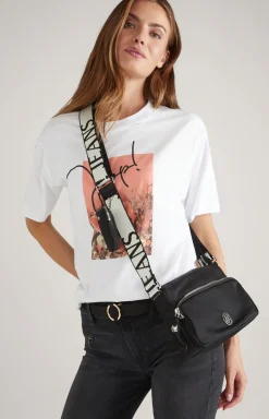 Schultertasche Lietissimo Jasmina in Schwarz