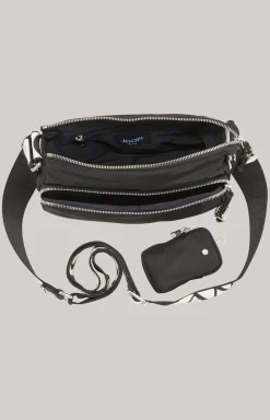 Schultertasche Lietissimo Jasmina in Schwarz