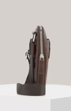 Schultertasche Loreto Rafael in Cognac-Braun