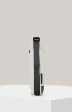 Schultertasche Marcena Milian in Hellgrau