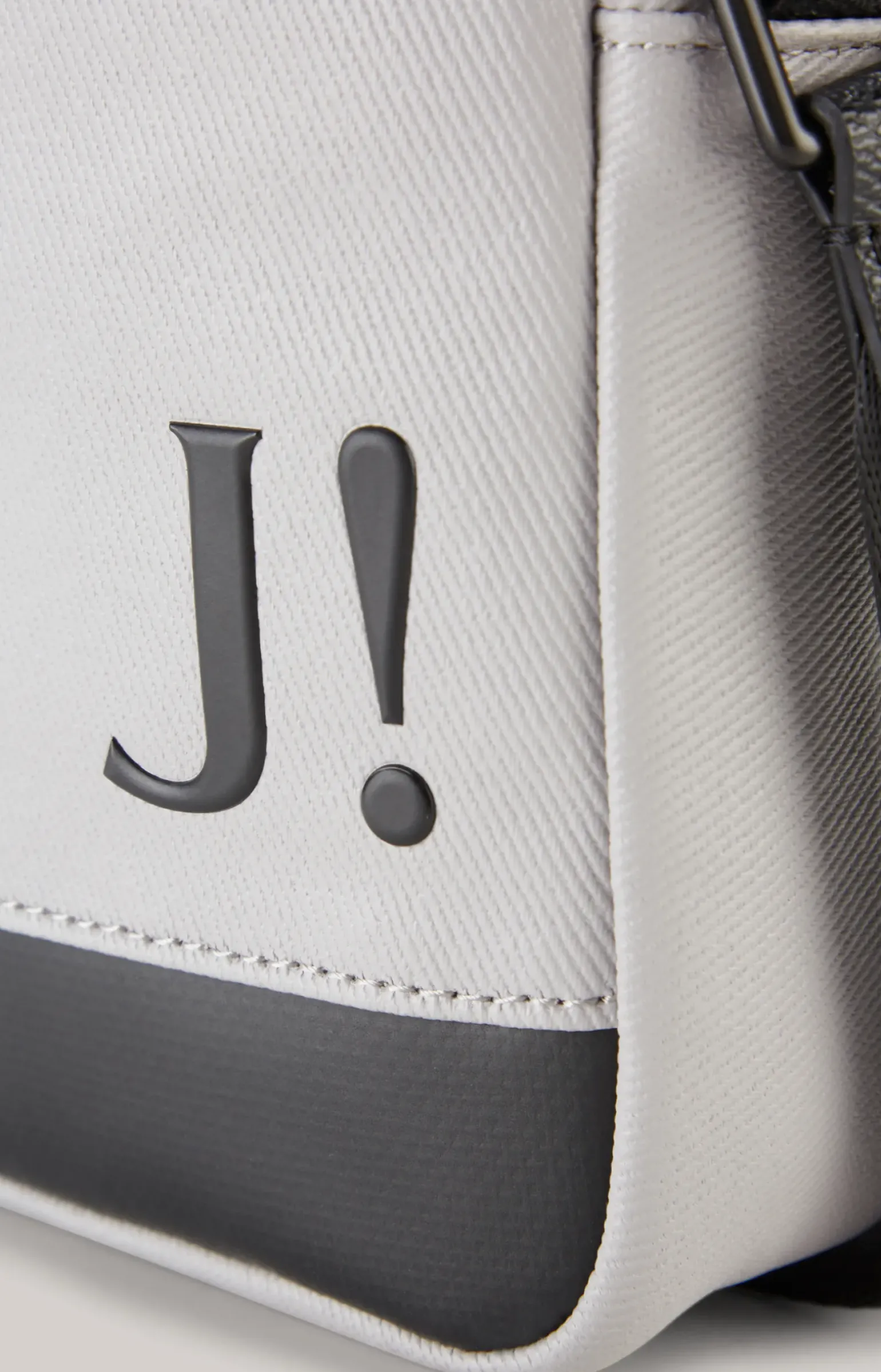 Schultertasche Marcena Rafel in Hellgrau