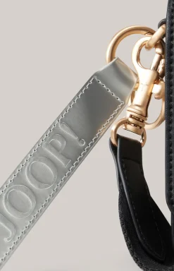 Schultertasche Mazzolino Edition Sousa in Schwarz/Offwhite