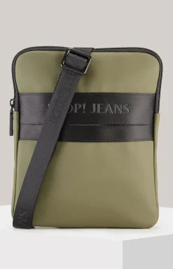 Schultertasche Modica Nuvola Liam in Oliv