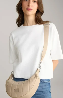 Schultertasche Ordine Coco in Beige