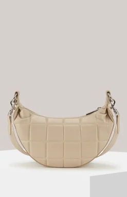 Schultertasche Ordine Coco in Beige