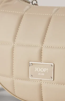 Schultertasche Ordine Coco in Beige