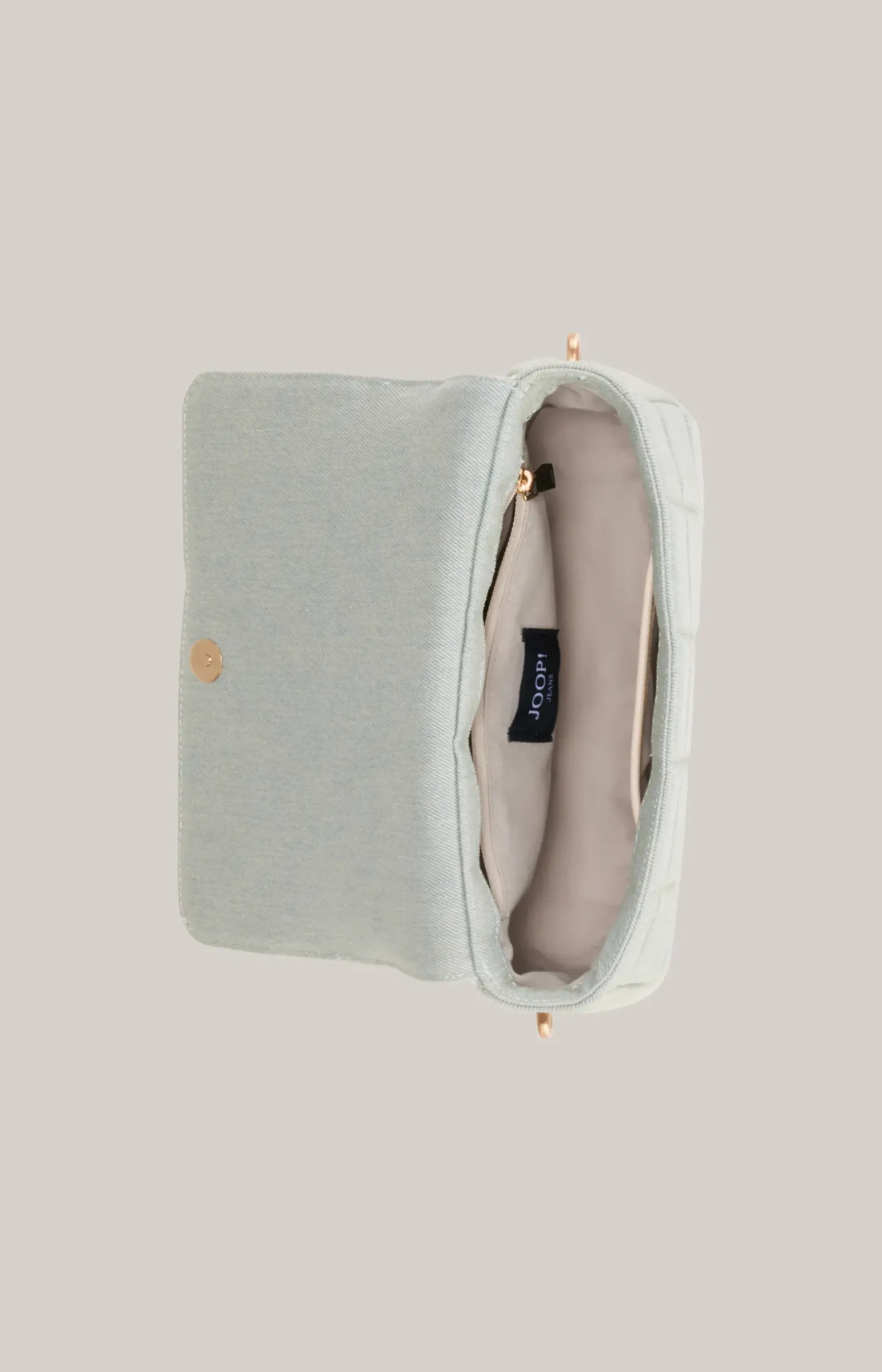 Schultertasche Ordine Denim Luzi in Hellblau