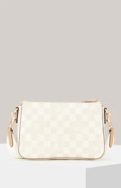 Schultertasche Piazza Diletta Jasmina in Greige