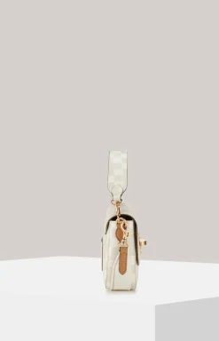 Schultertasche Piazza Diletta Nil in Greige